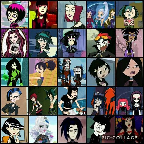 emo cartoon shows|Goth style cartoons, tv series, and movies